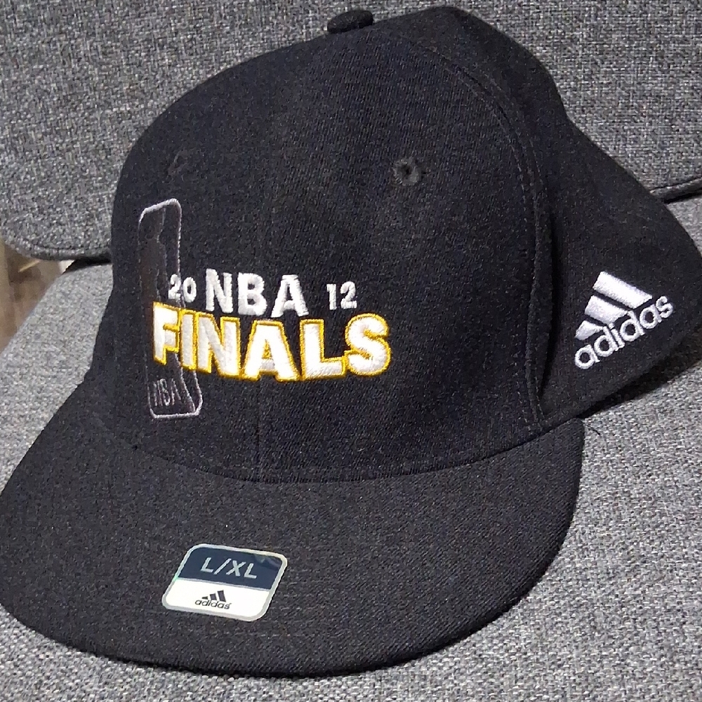 Adidas Black and Yellow NBA Finals Cap